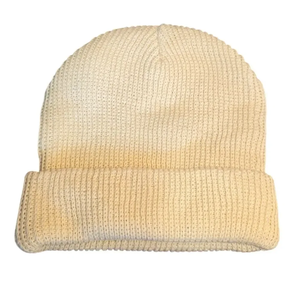Weld mfg hemp slacker beanie cream os mens